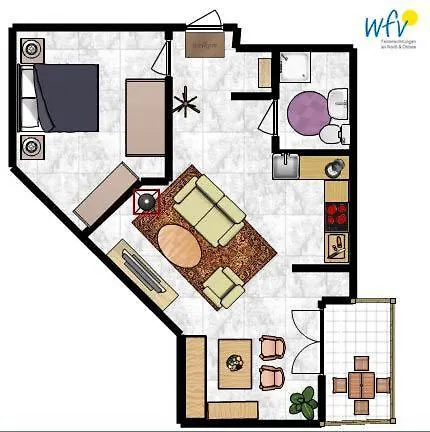 Residenz 7 * Остзебад Бинц